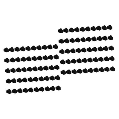 HOMSFOU 100pcs Dust Plug Cable Dust Cover Covers for Port USB Jack Network Interface Hub Port Plugs