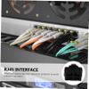 HOMSFOU 100pcs Dust Plug Cable Dust Cover Covers for Port USB Jack Network Interface Hub Port Plugs view 3