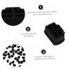 HOMSFOU 100pcs Dust Plug Cable Dust Cover Covers for Port USB Jack Network Interface Hub Port Plugs view 4