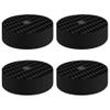 Dufray HiFi Speaker Spike Pads, Carbon Fiber Speaker Stand Feet, 2"x0.4", Hi-end Speaker Isolation Feet Shock Absorber Feet for DAC Subwoofer Turntables view 1