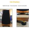 Dufray HiFi Speaker Spike Pads, Carbon Fiber Speaker Stand Feet, 2"x0.4", Hi-end Speaker Isolation Feet Shock Absorber Feet for DAC Subwoofer Turntables view 2