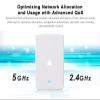 BROWAN WiFi 6 Access Point AX1800 in-Wall Wifi6 Router (MI13) Support PoE Passthrough WPA3 MU-MIMO for Hotel, Office Meeting Room, Home Networking Dual-Concurrent Antennas view 2