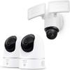 eufy Security Indoor Cam E220 2-Cam Kit & Camera Floodlight Camera E340 Wired (Bundle) view 1