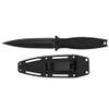 Kershaw Secret Agent Boot Knife, 4.4in 8Cr13MoV Steel Blade, Dual Carry Molded Sheath & Appa Folding Tactical Pocket Knife, SpeedSafe Opening, 2.75 inch Black Blade and Handle view 2
