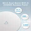 BROWAN WiFi 6 Ceiling Mounted AX6000 Enterprise Access Point (MI12) with OFDMA MU-MIMO Mesh, PoE+ Powered for Business & Home | PoE Injector Not Included view 2