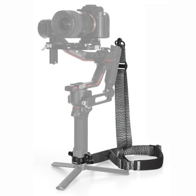 NEEWER RS5 RS4 RS3 Gimbal Shoulder Strap, Weight Reducing Padded Adjustable Strap with Baseplate Quick Release QD Buckle Compatible with DJI RS 5 RS4 RS4Pro RS3 RS3Pro RS2 Sling Handle, Grey, GA016