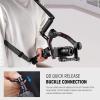 NEEWER RS5 RS4 RS3 Gimbal Shoulder Strap, Weight Reducing Padded Adjustable Strap with Baseplate Quick Release QD Buckle Compatible with DJI RS 5 RS4 RS4Pro RS3 RS3Pro RS2 Sling Handle, Grey, GA016 view 4