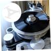 jojofuny 2pcs Triangle Vinyl Record Adapter to Center Hole Turntable Accessory Compact and Lightweight Design for Easy Use Record Players view 3