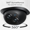 eufy security eufyCam S300(eufyCam 3C) 3-Cam Kit, Security Camera System Outdoor Wireless + eufy Security Floodlight Camera E340 Wired, 360 Pan and Tilt view 2