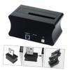 Gadpiparty USB Hard Drive Docking Station for Hdds Single-Bay Design Metal Construction Compatible Voltage for Data Transfer and Cloning view 2