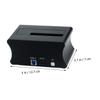 Gadpiparty USB Hard Drive Docking Station for Hdds Single-Bay Design Metal Construction Compatible Voltage for Data Transfer and Cloning view 3