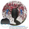 4 PCS Mousepad with Non-Slip Rubber Base 8" Round Mouse-Mat with Stitched Edge Japanese Cherry Tree Gaming Mousepad for Wireless Mouses Computer Laptop Home Office Desk Pad view 3