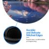 2 PCS Mousepad with Non-Slip Rubber Base 8" Round Mouse-Mat with Stitched Edge Mount Fuji Gaming Mousepad for Wireless Mouses Computer Laptop Home Office Desk Pad view 4