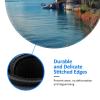 1 Mousepad with Non-Slip Rubber Base 8" Round Mouse-Mat with Stitched Edge Lake Geneva Switzerland Gaming Mousepad for Wireless Mouses Computer Laptop Home Office Desk Pad view 4