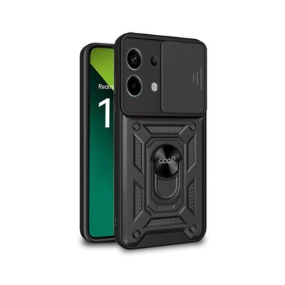 Cool Case for Xiaomi Redmi Note 13 Pro 5G / Poco X6 5G Hard Ring Black
