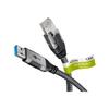 goobay 70693 USB-A to RJ45 Ethernet CAT 6 Cable for Stable Wired Internet Connection with Router/Modem/Network Switch/Replaces USB to RJ45 Adapter / 1 Gbps / 7.5 m view 1