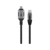 goobay 1.5 m LAN to USB Cable 1 Gbit Data Transfer - USB C 3.1 to RJ45 Ethernet CAT 6 Cable Connects Router and Smartphone - LAN Cable Adapter for Laptop and MacBook - LAN Adapter USB C - 70697 view 2