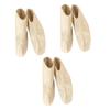 CALLARON 3pairs Special Rain Boots Inner Cover Pure Cotton Double-Layer Foot Cover Lace-up Design Breathable Comfortable Men Women view 1
