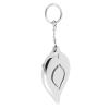 ulafbwur Personal Safety Alarm, Personal Alarms for Women, Portable Leaves-Shaped Alloy Full Metal Alarm Keychain for Personal Use Silver view 1