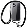 Cool Case for Xiaomi Redmi Note 13 Pro Plus 5G Black Lanyard view 1