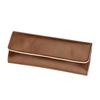 WOFASHPURET Pu Eyelash Extension Tweezers Storage Case Durable Pouch for Eyelash Tweezers Scratch-resistant Organizer for Home and Travel Use Stylish Brown Cosmetic Bag view 1