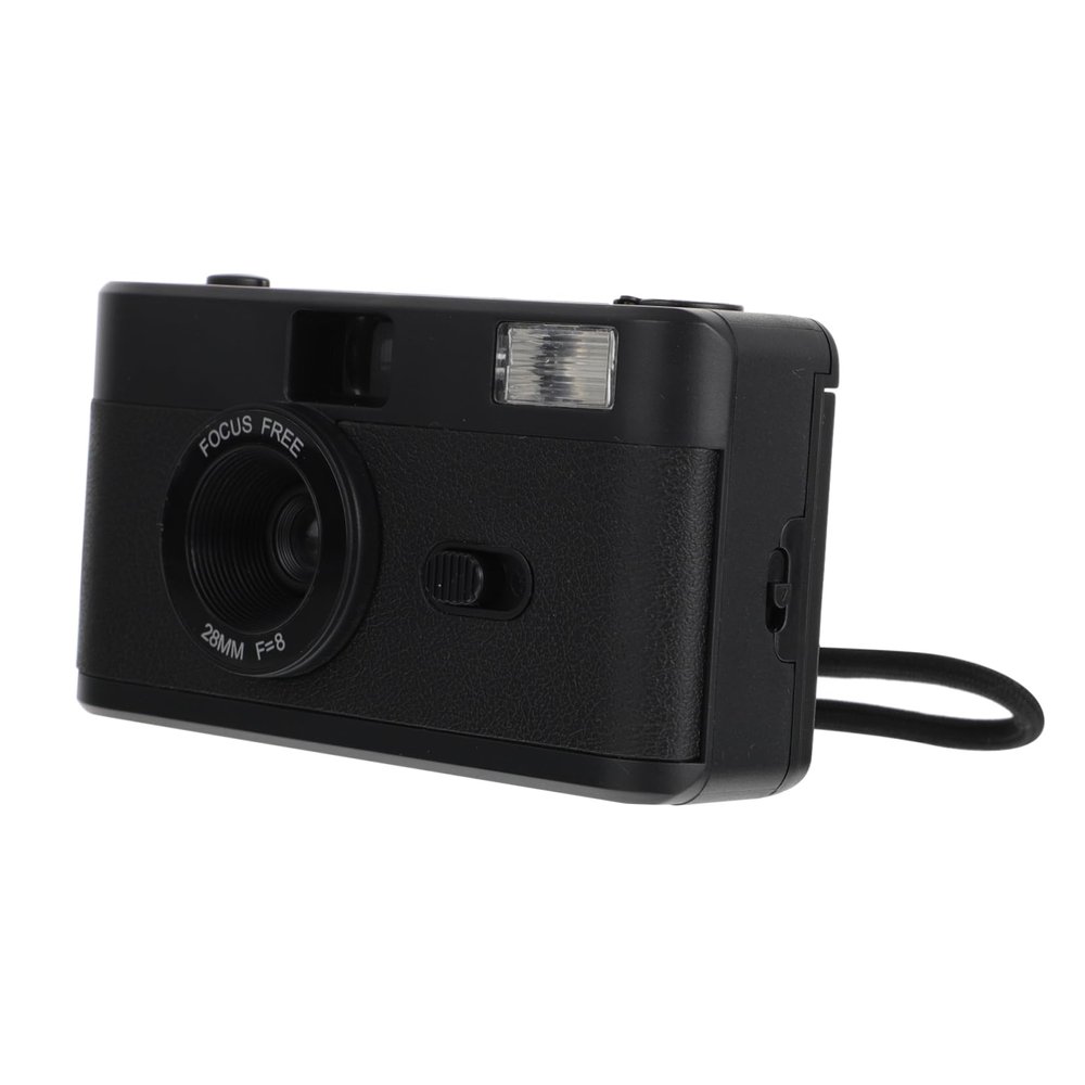 KONTONTY 1pc Vintage Reusable Film Camera Built Design Compatible Film Alternative to Cameras