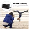 KONTONTY 1pc Vintage Reusable Film Camera Built Design Compatible Film Alternative to Cameras view 4
