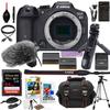 Canon EOS R7 Mirrorless Camera (Body Only) Content Vlogging Kit with DM-E100 Microphone & HG-100TBR Tripod Grip + 64GB Extreme Accessory Bundle (30 Items) (Renewed) view 1