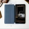 Bullstrap Premium Full-Grain Leather iPad Case with Magnetic Adjustable Stand, Auto Sleep/Wake, iPad Pro 11", Ocean Blue view 4