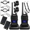 BridgeCom MV-65 Rugged Waterproof Heavy Duty Metal-Frame Walkie Talkie, VHF Long Range, Rechargable Long Lasting Battery, Crisp Clear Audio, Construction, School, Business, Retail, Hunting, Outdoor view 1