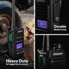BridgeCom MV-65 Rugged Waterproof Heavy Duty Metal-Frame Walkie Talkie, VHF Long Range, Rechargable Long Lasting Battery, Crisp Clear Audio, Construction, School, Business, Retail, Hunting, Outdoor view 3