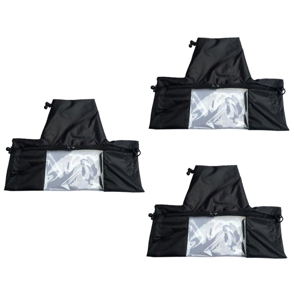 ARTIBETTER 3pcs Fashion Camera Rain Cover for DSLR Cameras Rainproof Case Window Photography