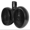 Rockville DWB80B Dual 8" 1600W Peak / 800W RMS Marine Wakeboard Tower Speakers, 4 Ohm, ABS Enclosure, Titanium Tweeter, 360 Degree Swivel Mount, Black, for Boats, Jeeps, ATVs & UTVs, 2-Piece view 2