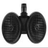 Rockville DWB80B Dual 8" 1600W Peak / 800W RMS Marine Wakeboard Tower Speakers, 4 Ohm, ABS Enclosure, Titanium Tweeter, 360 Degree Swivel Mount, Black, for Boats, Jeeps, ATVs & UTVs, 2-Piece view 3
