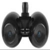 Rockville DWB80B Dual 8" 1600W Peak / 800W RMS Marine Wakeboard Tower Speakers, 4 Ohm, ABS Enclosure, Titanium Tweeter, 360 Degree Swivel Mount, Black, for Boats, Jeeps, ATVs & UTVs, 2-Piece view 4