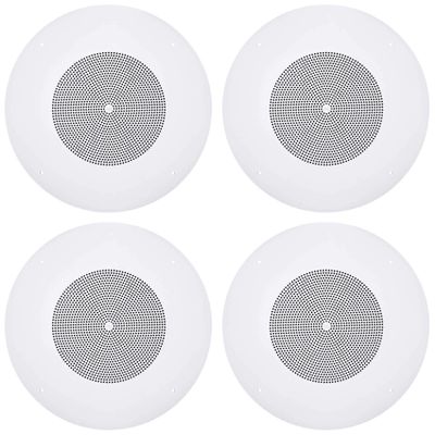 (4) JBL CSS8008 8" Commercial 70V/100V 5w Ceiling Speaker 4 Restaurant/Bar (4 Items)