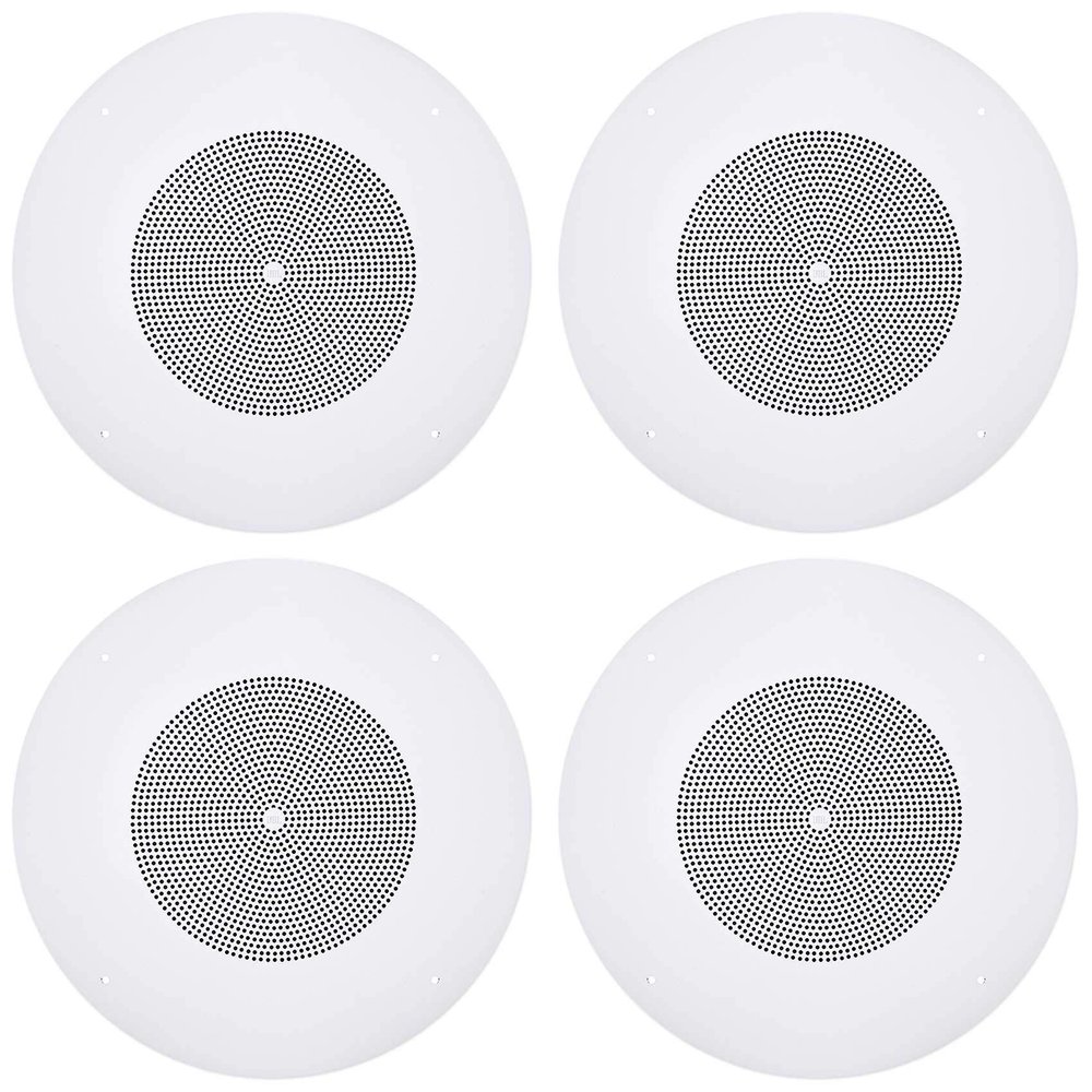 (4) JBL CSS8008 8" Commercial 70V/100V 5w Ceiling Speaker 4 Restaurant/Bar (4 Items)