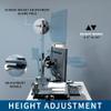 VIVO Height Adjustable 48 inch Standing Desk Converter with Triple 21.5 to 27 inch Monitor Mount, Extra Large Desk Riser, Black, DESK-KIT-48KB3C view 4