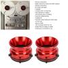 1 Pair Nab Hub Adapters, 10 Inch Aluminum Alloy Nab Hub Adapter Reel to Reel Opener Nab Reel Hub Adaptors for for Akai for Teac (Red) view 2