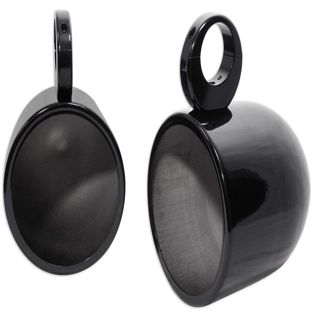 (2) 8 Black Wakeboard Tower Enclosure Pods for Rockford Fosgate PM282H Speakers