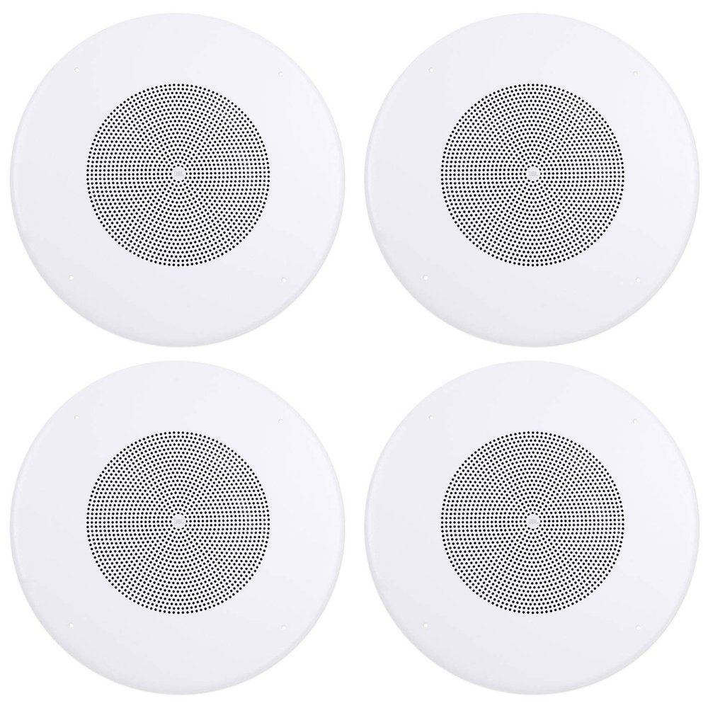 (4) JBL CSS8018 8" Commercial 70V/100V 10 Watt Ceiling Speaker 4 Restaurant (4 Items)