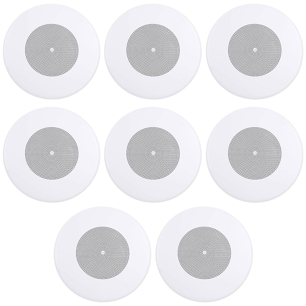 Audiosavings Bundle: (8) JBL CSS8018 8" Commercial 70V/100V 10w Ceiling Speakers (4) Restaurant/Bar/Cafe (8 Items)