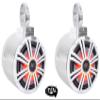 Rockville Audiosavings Bundle: (1) Pair Silver AluminumTower Speaker Bundle with (2) MAC360C Swivel Tower/Surface Mount Clamps, (1) Pair Kicker 45KM84L Marine Boat Waterproof Speakers (6 Items) view 1