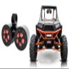 Rockville RKL65MBW Bundle: (2) 6.5 in 700-Watt Peak 85-Watt RMS Marine LED Speakers with Black White Grilles, DMAC65B Dual 6.5 in Aluminum Wakeboard Tower Enclosure, for RZR ATV UTV Cart Jeep, 3-items view 1