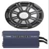 Audiosavings Bundle (1) Kicker 45KMF102 Marine Boat Subwoofer Freeair Bundle with (1) Kicker 45KMG10C Charcoal Grille Subwoofer Subs & (1) Hifonics TPS-A500.1 500w Mono Marine Sub Amp (Items 3) view 1