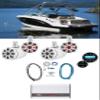 Audiosavings Bundle (2) Pair Kicker 45KMTC65W Tower Speakers Bundle with (1) RV RGHR2 Gauge Hole Receiver &(1) RV RMWK8 Amplifier Wire Kit & (1) MTX WET75.2 2-Channel Amplifier (Items 7) view 1