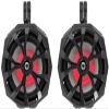 Audiosavings Bundle (2) Rockville 8" LED Speakers+SSV Swivel Cage Pods for Can-Am Defender w/ 2" Cage (Items 2) view 1
