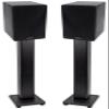 Rockville RockShelf 68B Bundle: Pair 6.5 in Home Bookshelf Speakers 50W RMS / 200W Peak Each, 8 Ohm, Pair RHTSB 36 in Fixed Surround Sound Speaker Stands for Living Room or Studio, 2-Items view 1