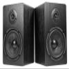 Rockville RockShelf 68B Bundle: Pair 6.5 in Home Bookshelf Speakers 50W RMS / 200W Peak Each, 8 Ohm, Pair RHTSB 36 in Fixed Surround Sound Speaker Stands for Living Room or Studio, 2-Items view 3