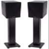 Rockville RockShelf 68B 400-Watt Bundle: Pair 6.5 in Home Bookshelf Speakers 8 Ohm, Pair RHT28 28 in Surround Sound Speaker Stands for Home Theater, 4-Items view 1